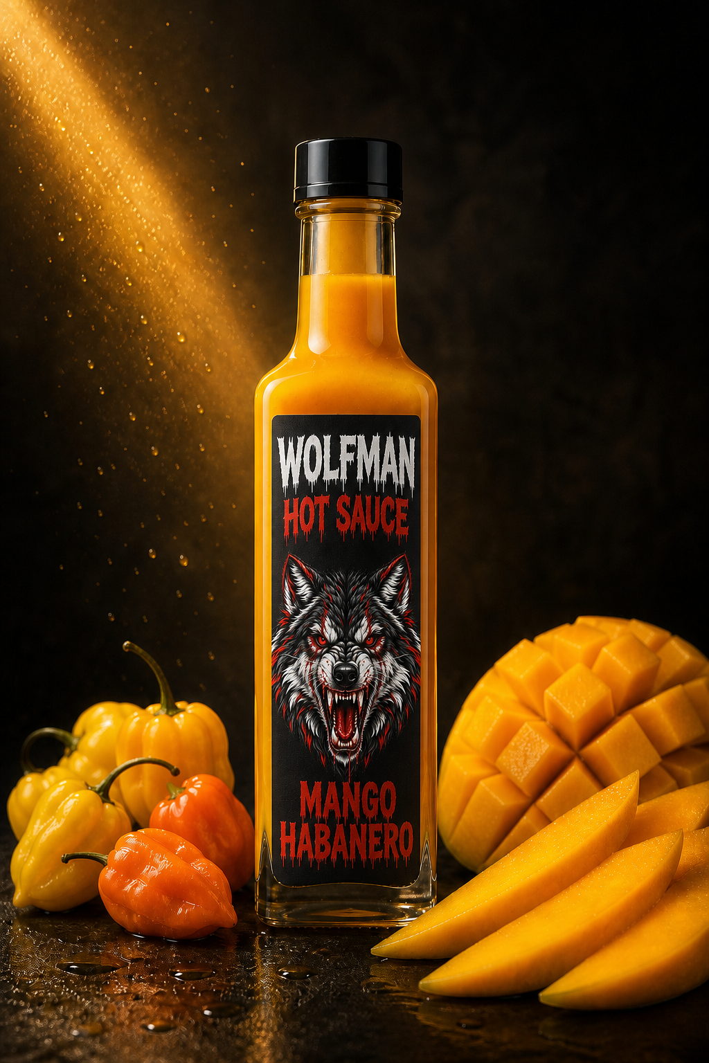 WOLFMAN MANGO HABANERO bottle